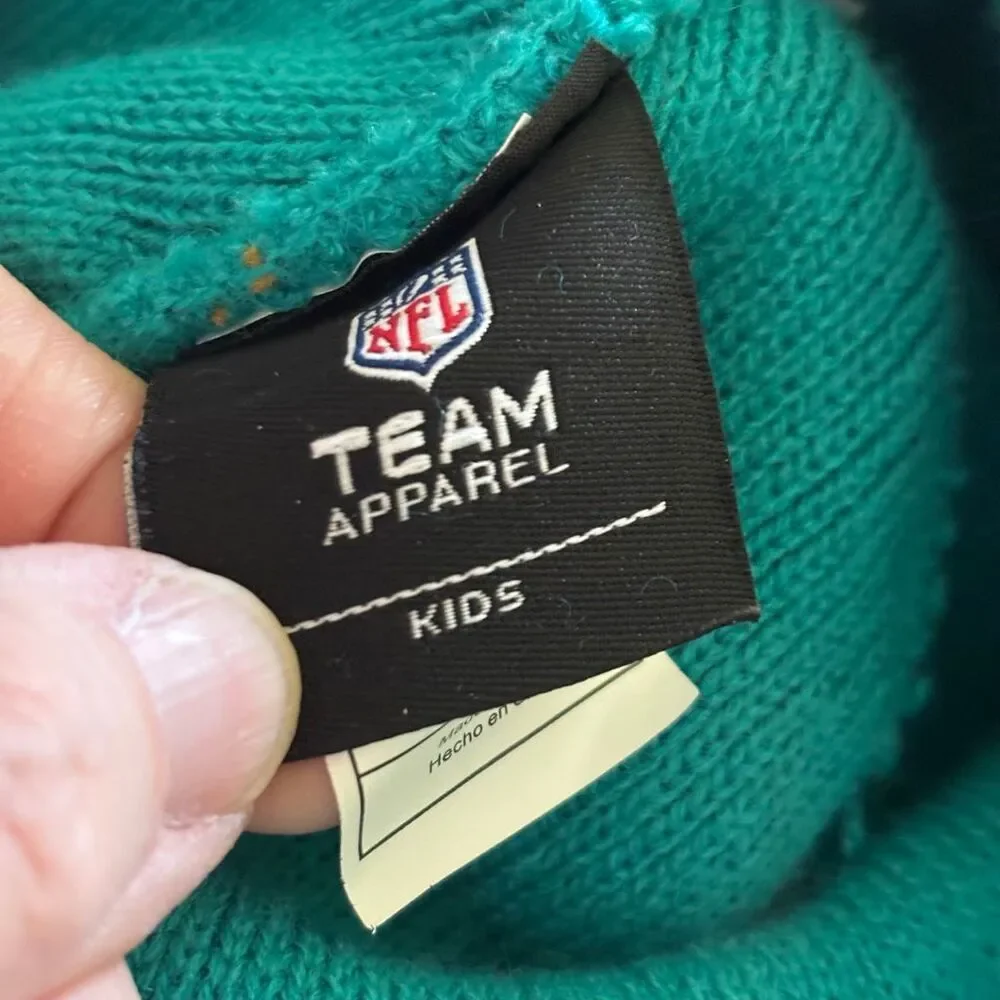 Miami Dolphins Kid’s Knit Cap With Pom